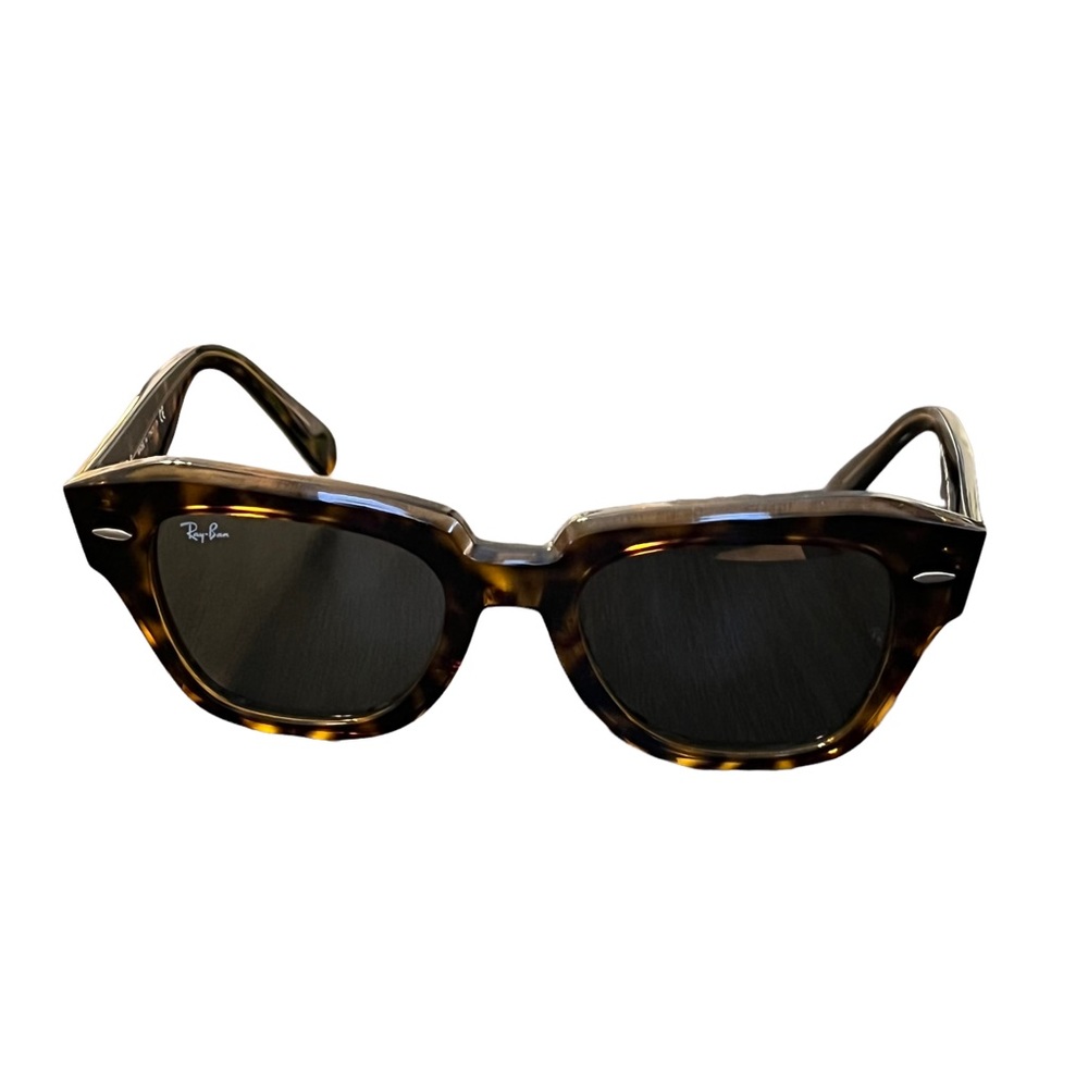 Ray-Ban Black Sunglasses ๐ค RB 2186 STATE STREET - Picture 2 of 10